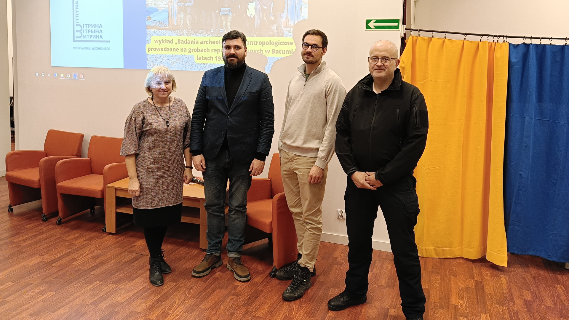 IDFI held a lecture and a film screening about the mass graves of Batumi in Poland